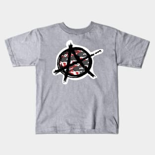 Anarchy - Camouflage Red Kids T-Shirt